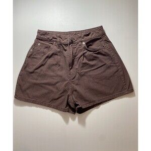 H&M Divided High-Rise Shorts | Women’s Size 6 | Brown